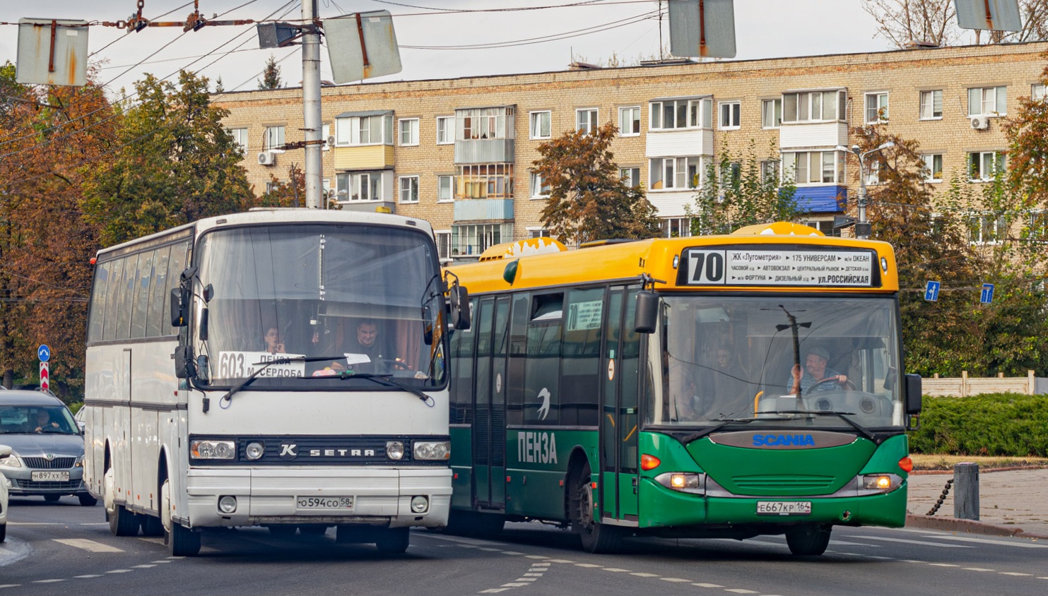 Пензенская область, Setra S215HD № О 594 СО 58