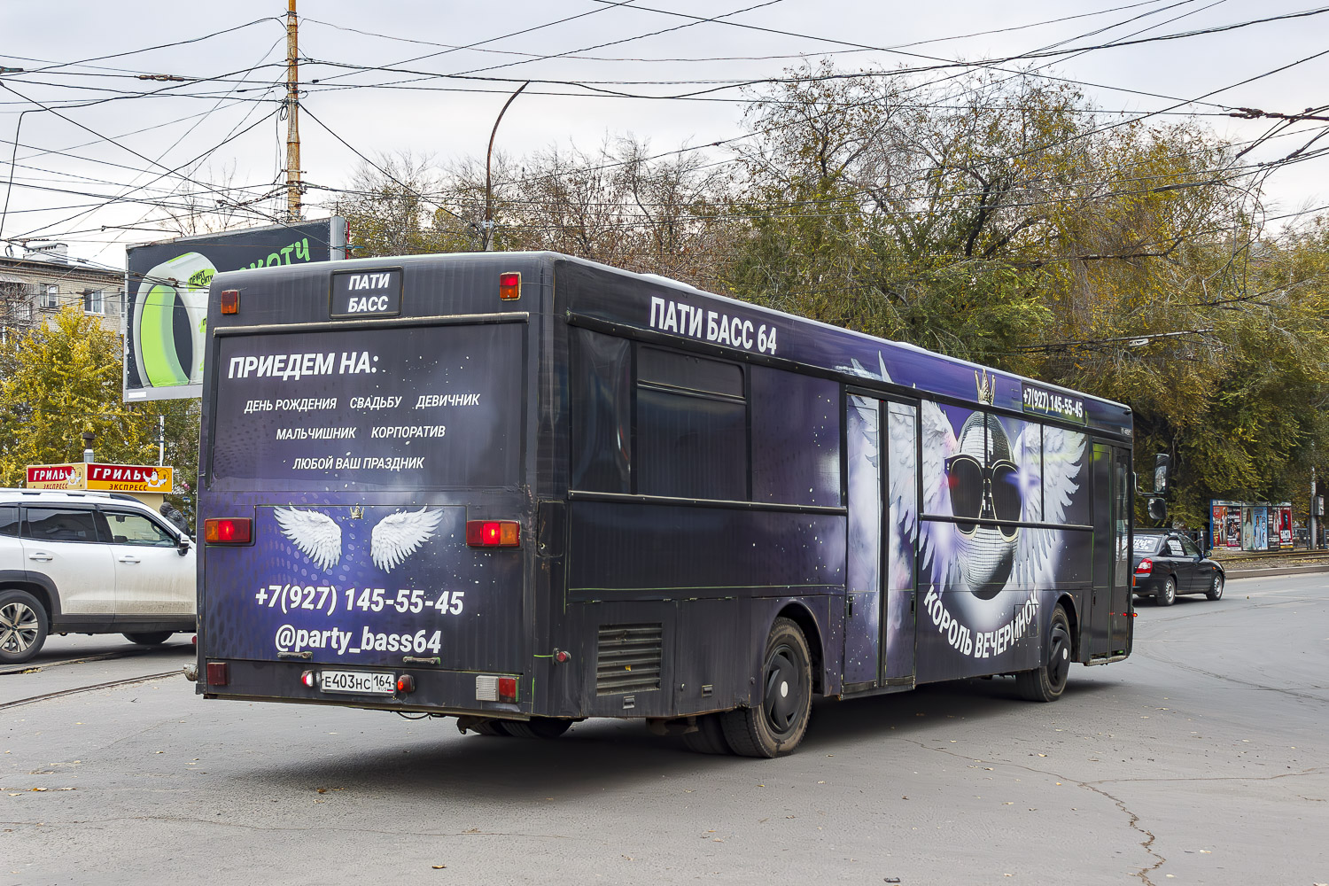 Саратовская область, Mercedes-Benz O405 № Е 403 НС 164