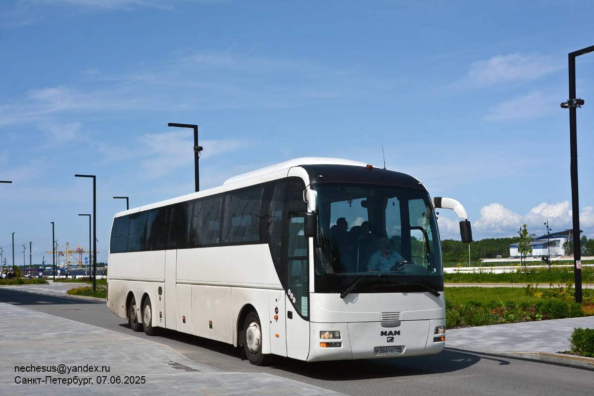 Санкт-Петербург, MAN R08 Lion's Coach L RHC444 L № Р 366 ТЕ 198