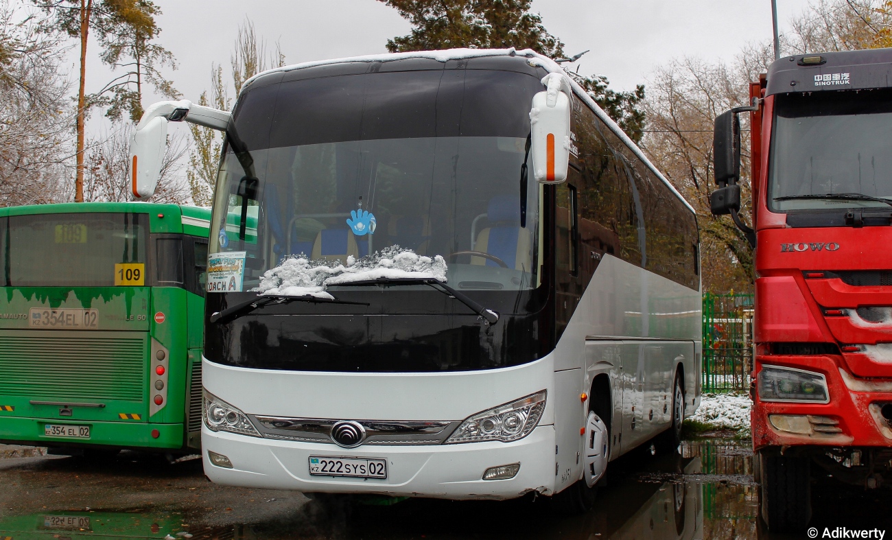 Алматы, Yutong ZK6109HJ5Y № 222 SYS 02