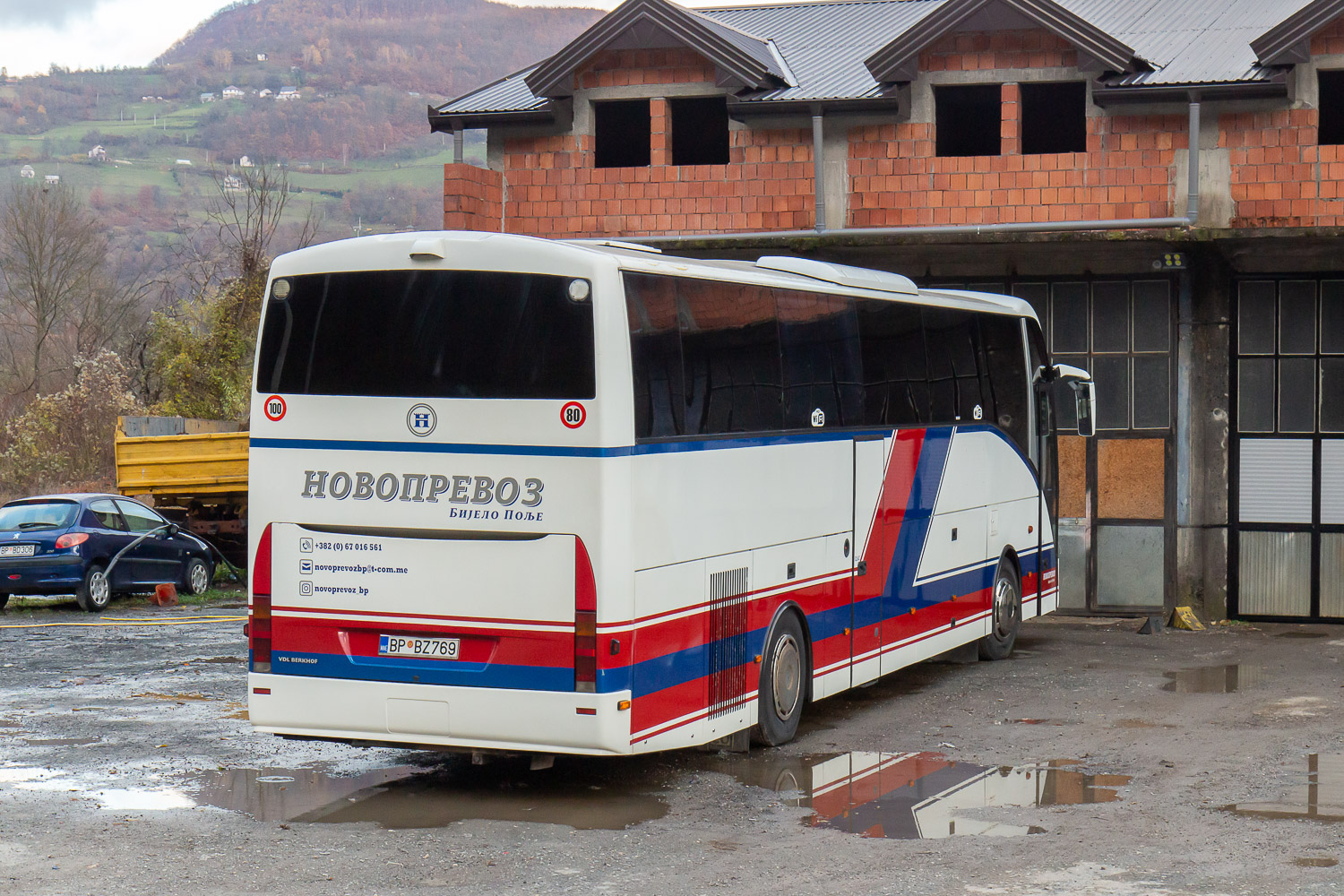 Черногория, VDL Berkhof Axial 70 № BP BZ769