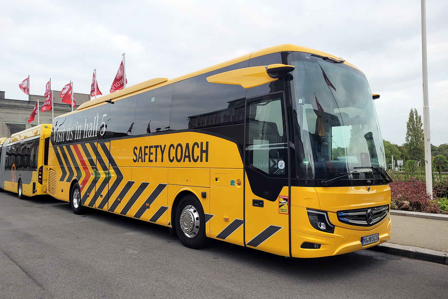 Баден-Вюртемберг, Mercedes-Benz Tourismo III 15RHD № MA-MB 5020; Бельгия — Busworld Europe 2025