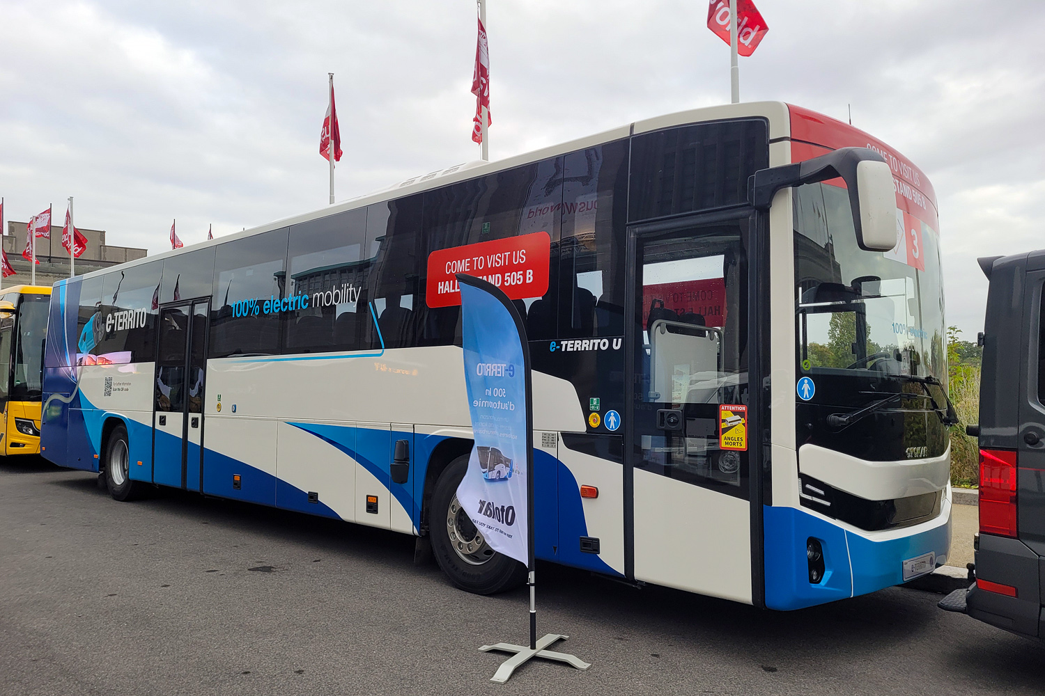 Турция, Otokar e-Territo U № [11454]; Бельгия — Busworld Europe 2025