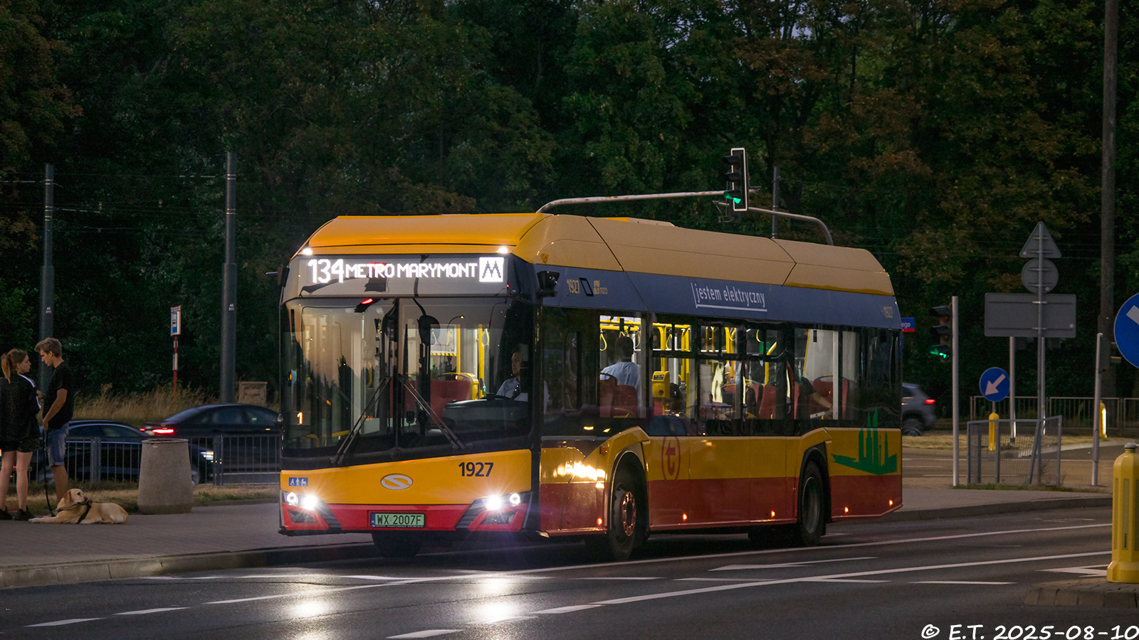 Польша, Solaris Urbino IV 12 electric № 1927