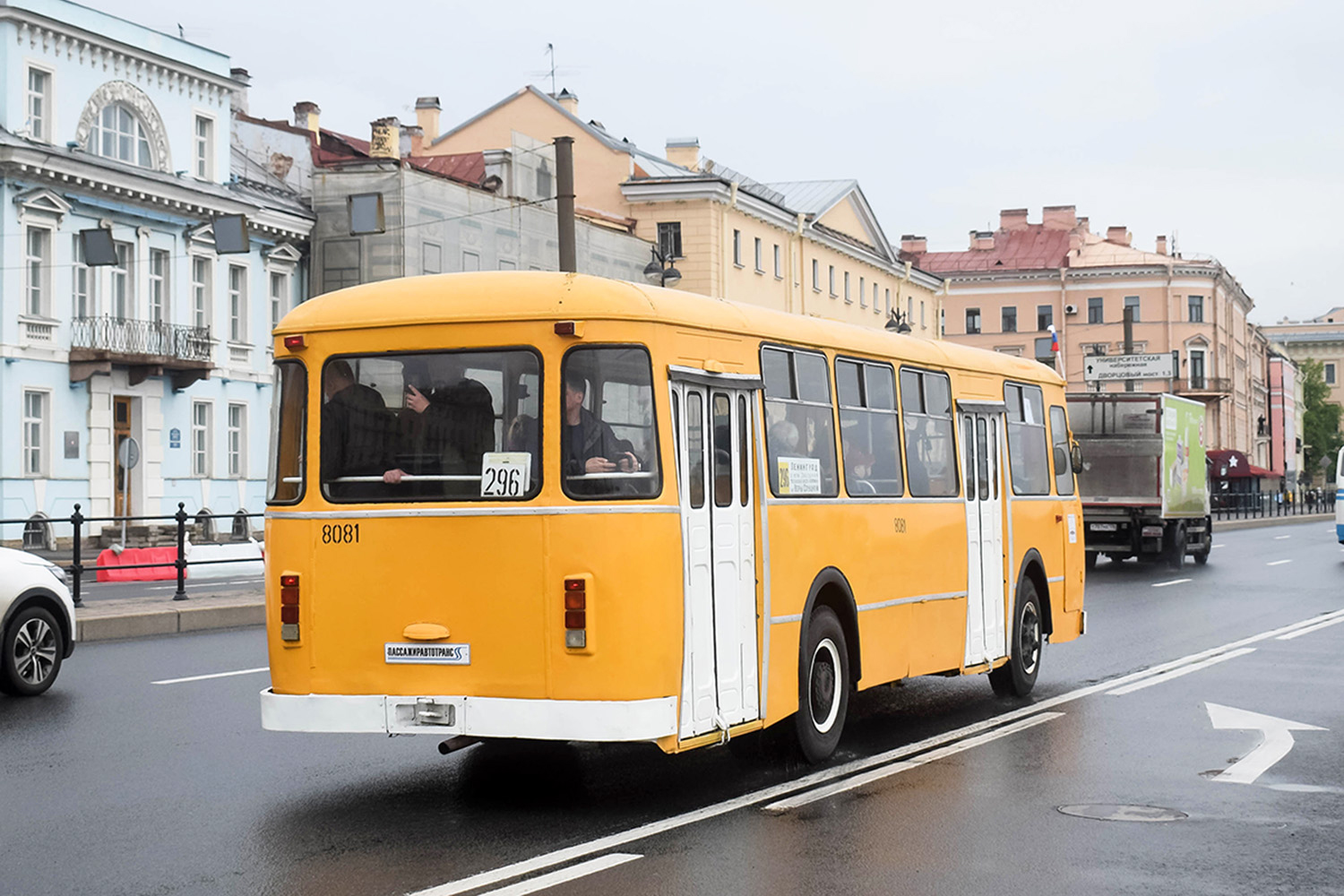 Санкт-Петербург, ЛиАЗ-677М № 8081; Санкт-Петербург — VI Международный транспортный фестиваль "ТранспортФест-2025"
