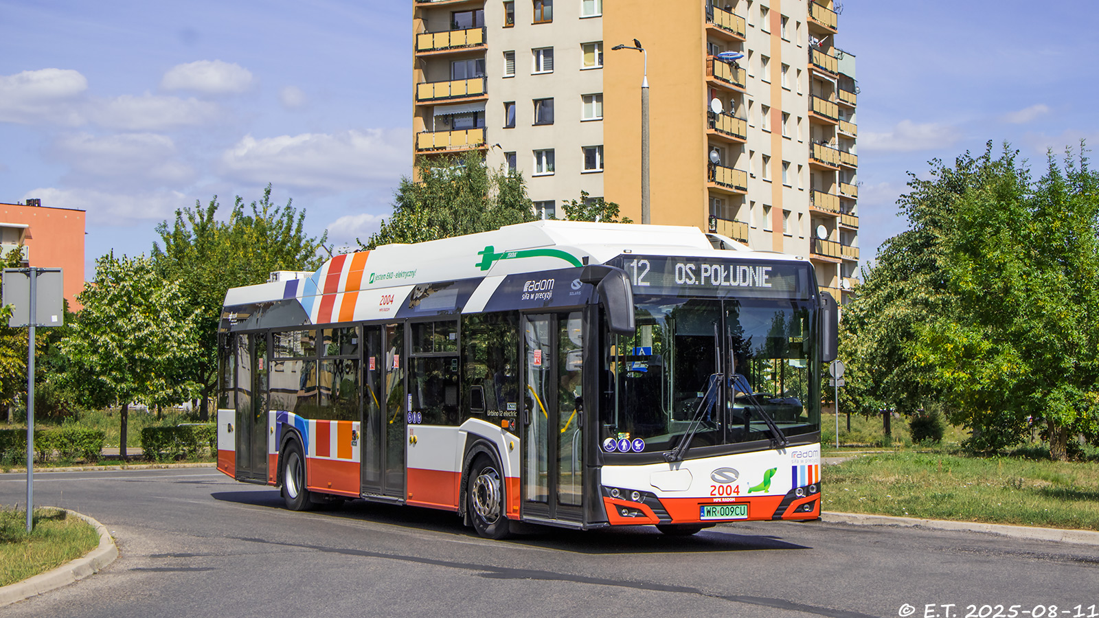 Польша, Solaris Urbino IV 12 electric № 2004
