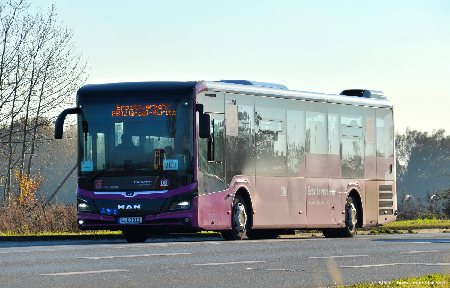 Бранденбург, MAN 43C Lion's Intercity LE 13 LEÜ360 EfficientHybrid № 513