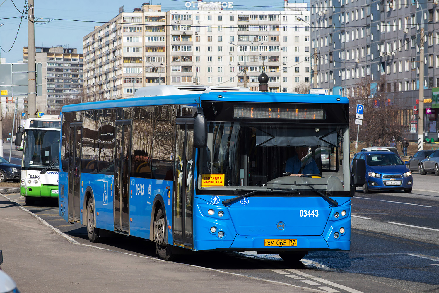 Москва, ЛиАЗ-5292.22 (2-2-2) № 030443