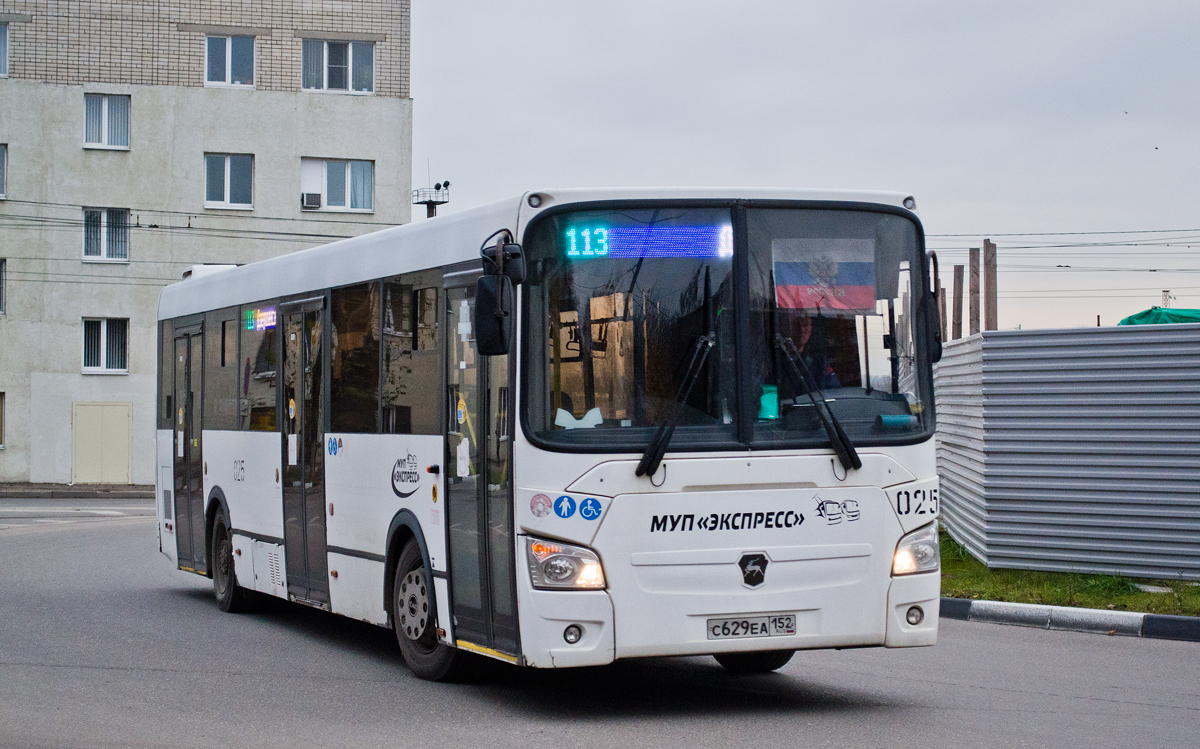 Нижегородская область, ЛиАЗ-5293.65 № 025