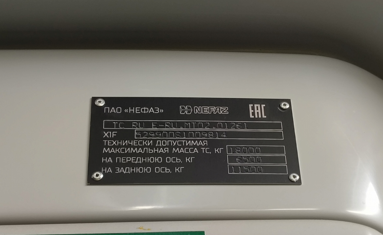 Ростовская область, НефАЗ-5299-30-57 № 00824