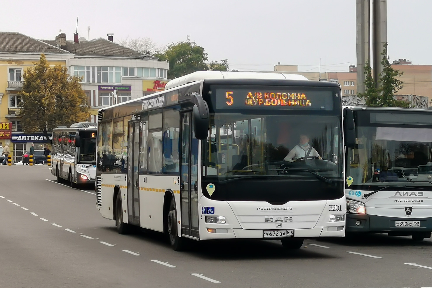 Московская область, MAN A78 Lion's City LE EL283 № 3201