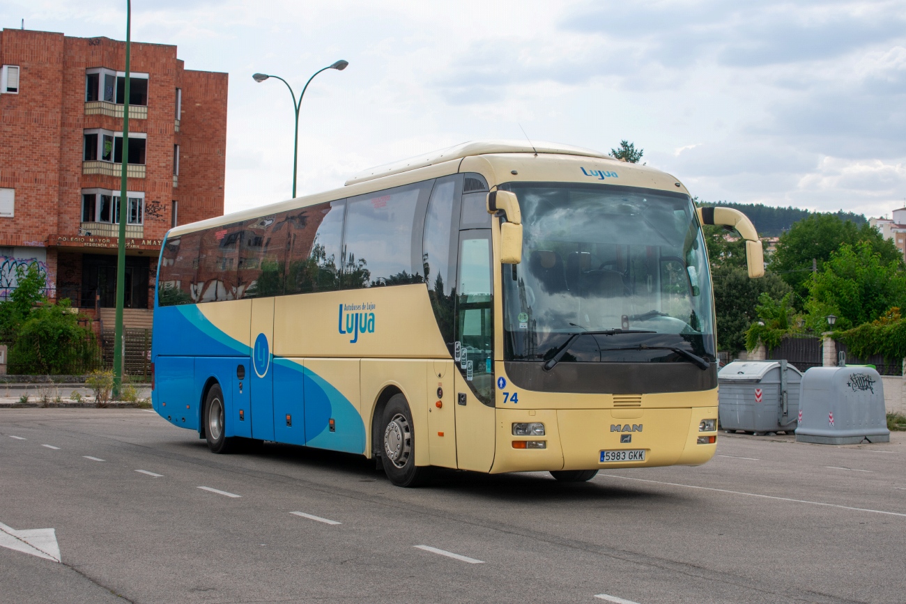 Испания, MAN R07 Lion's Coach RHC**4 № 74