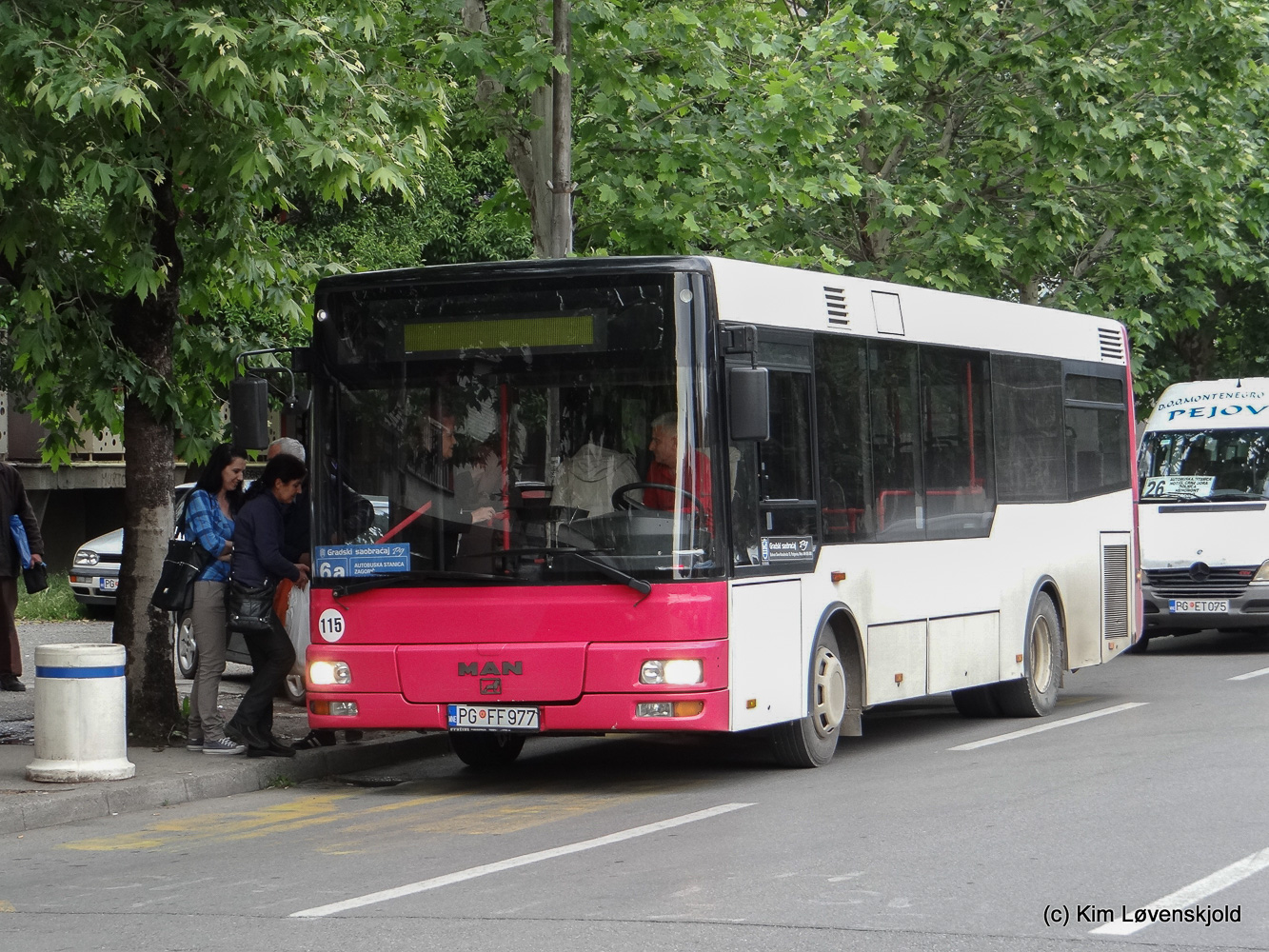 Черногория, Göppel (MAN NM223) № 115