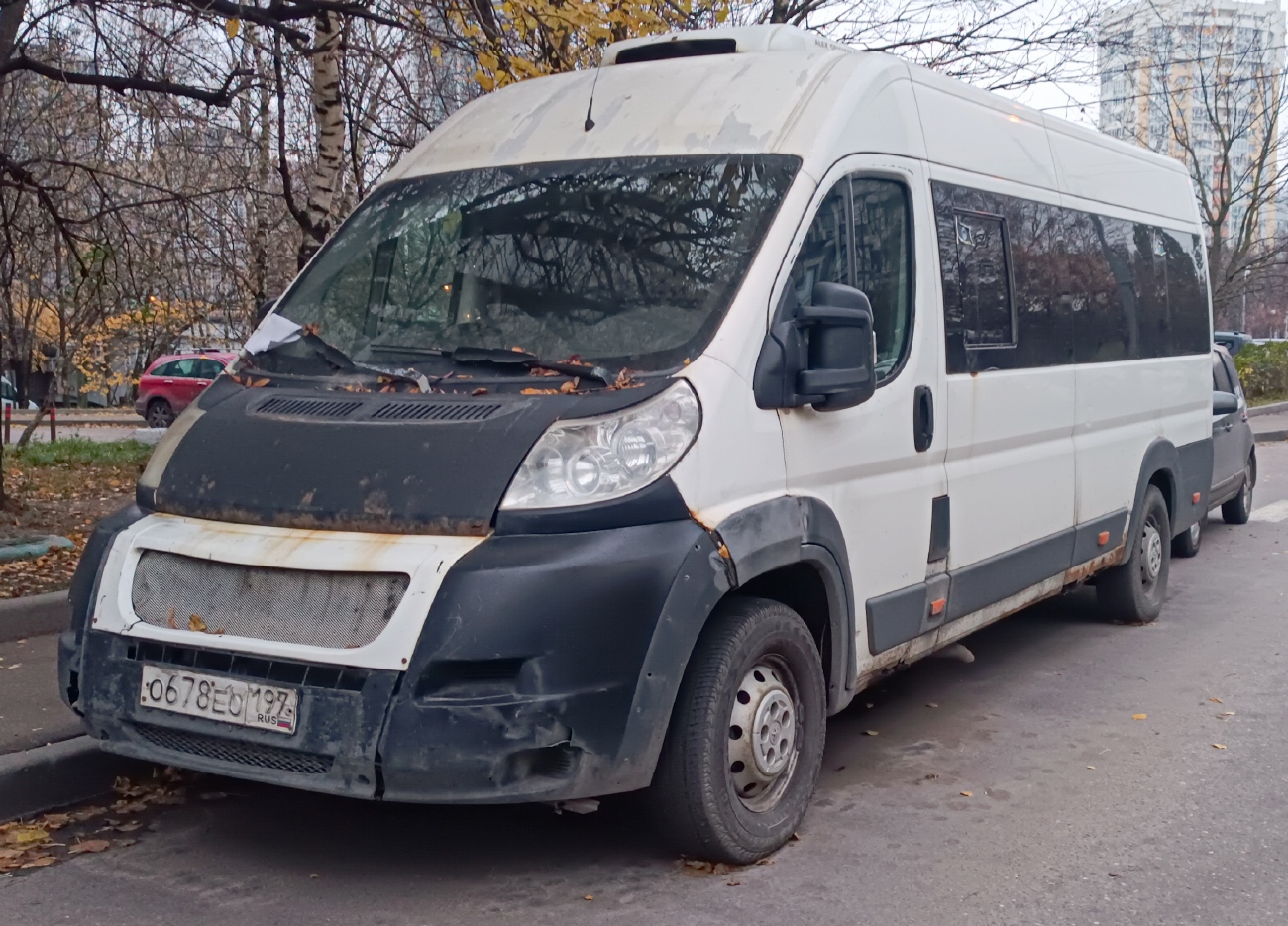 Москва, Нижегородец-2227SL (Peugeot Boxer) № О 678 ЕО 197