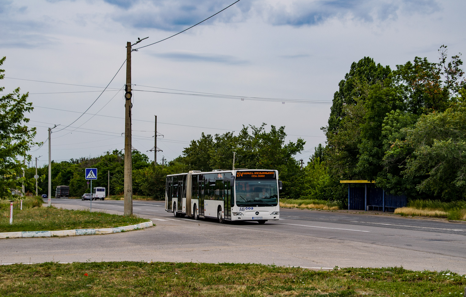 Кировоградская область, Mercedes-Benz O530G Citaro facelift G № А49