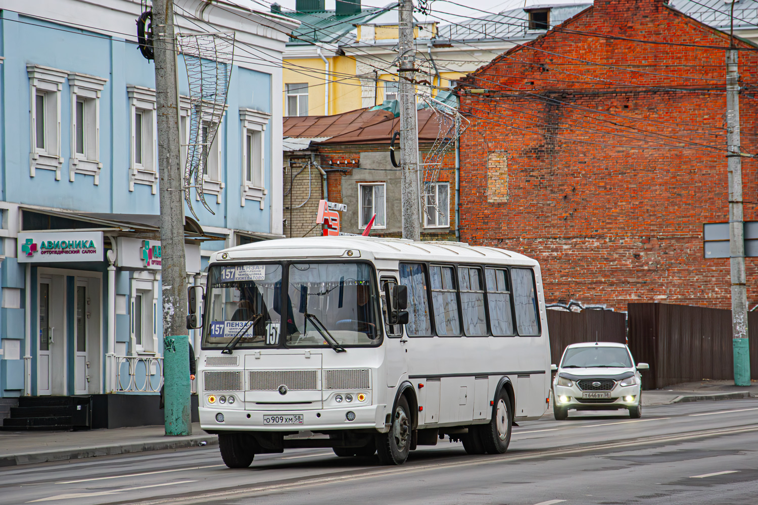Пензенская область, ПАЗ-4234-04 № О 909 ХМ 58