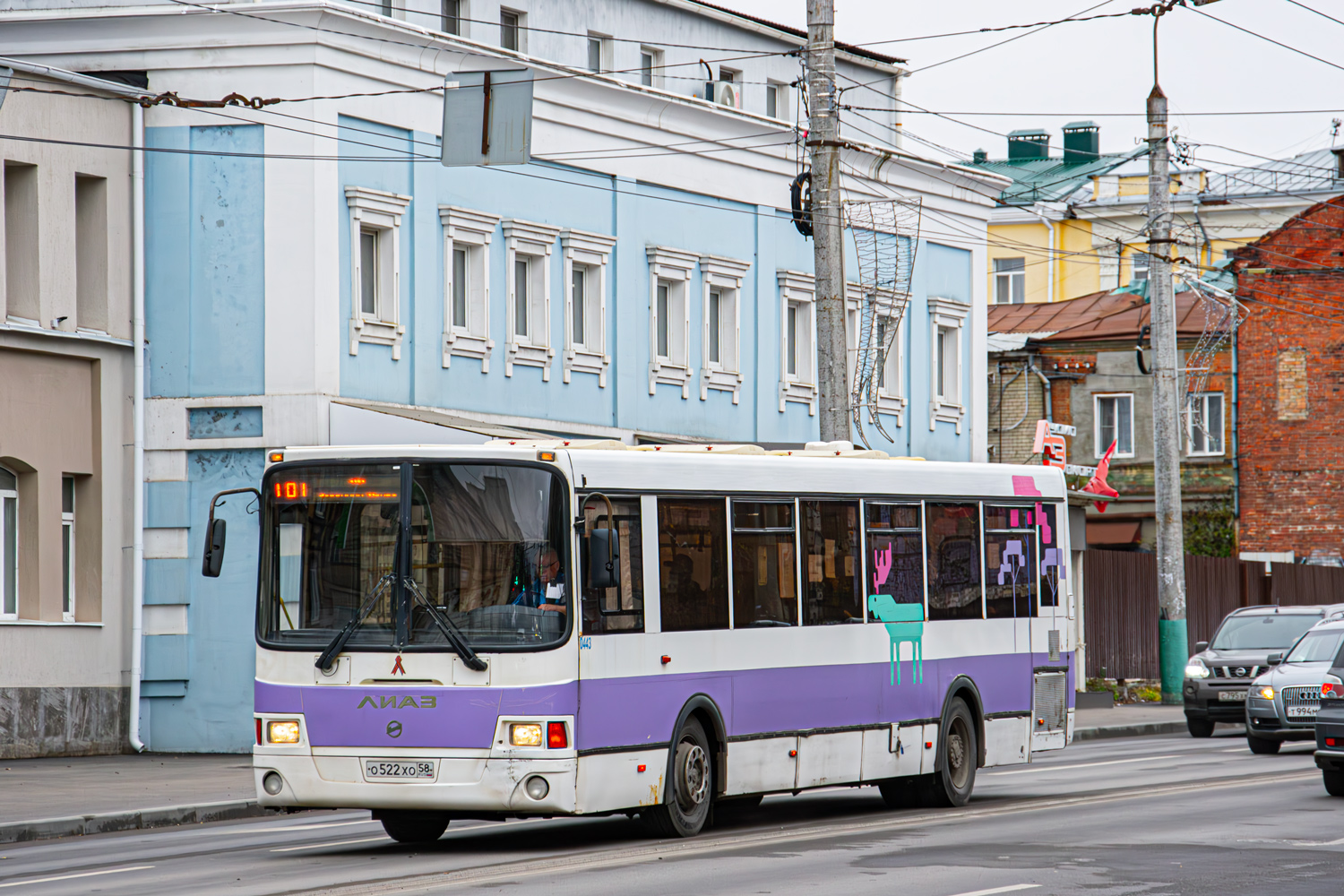 Пензенская область, ЛиАЗ-5293.60 № 443