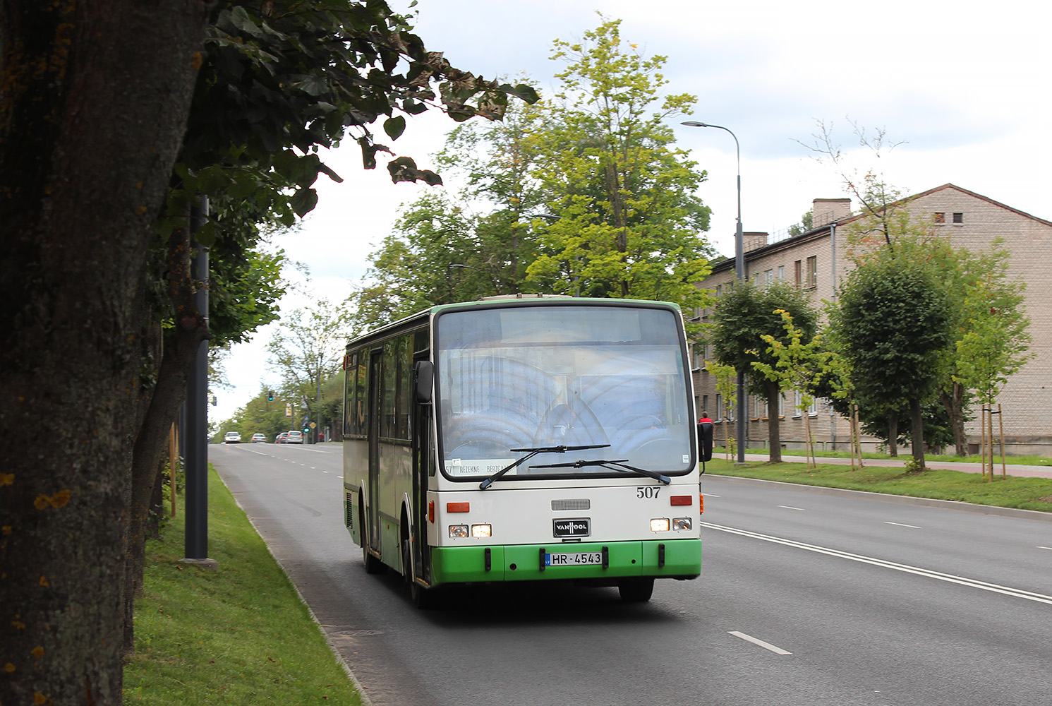 Латвия, Van Hool A600 № 507