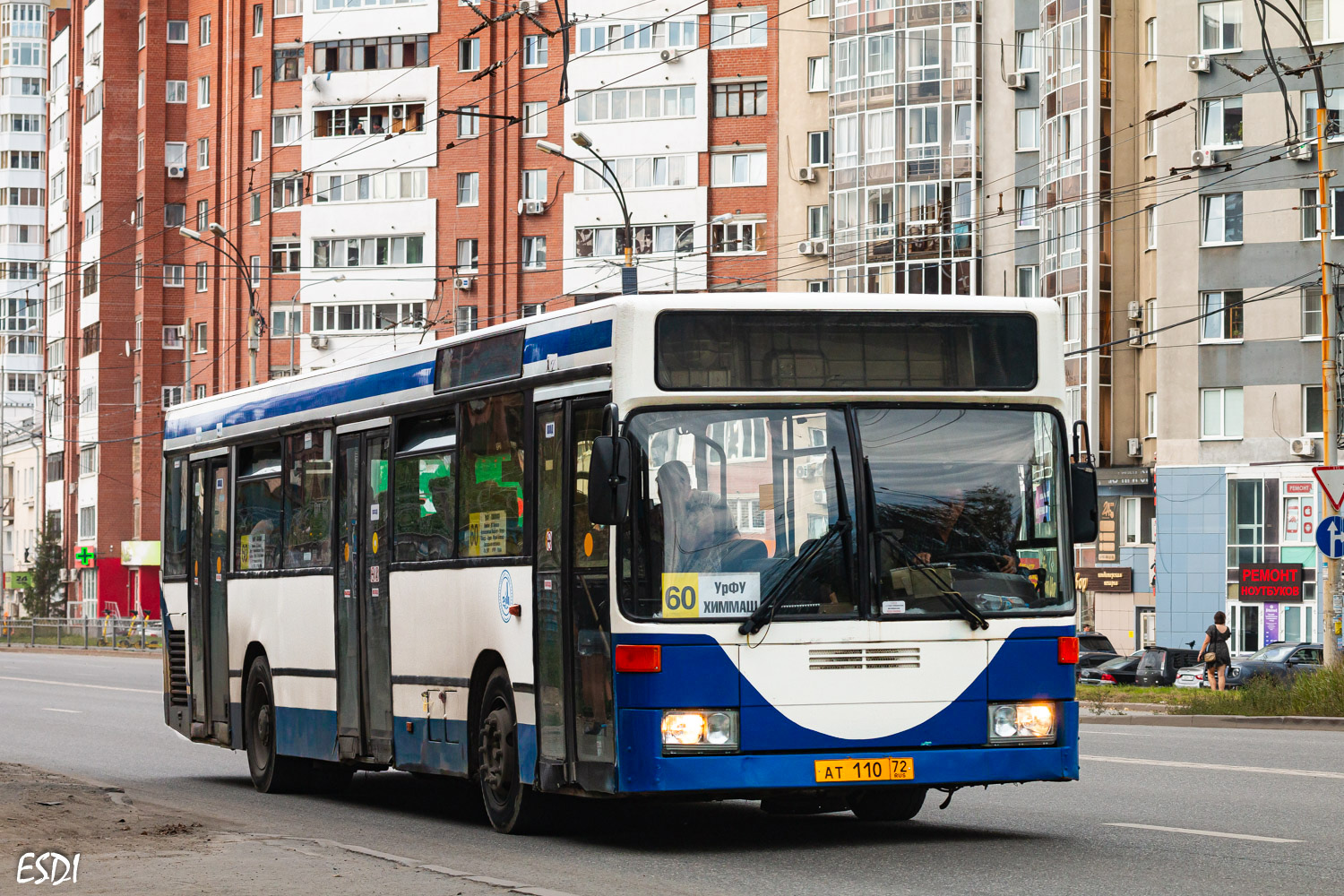 Свердловская область, Mercedes-Benz O405N № АТ 110 72