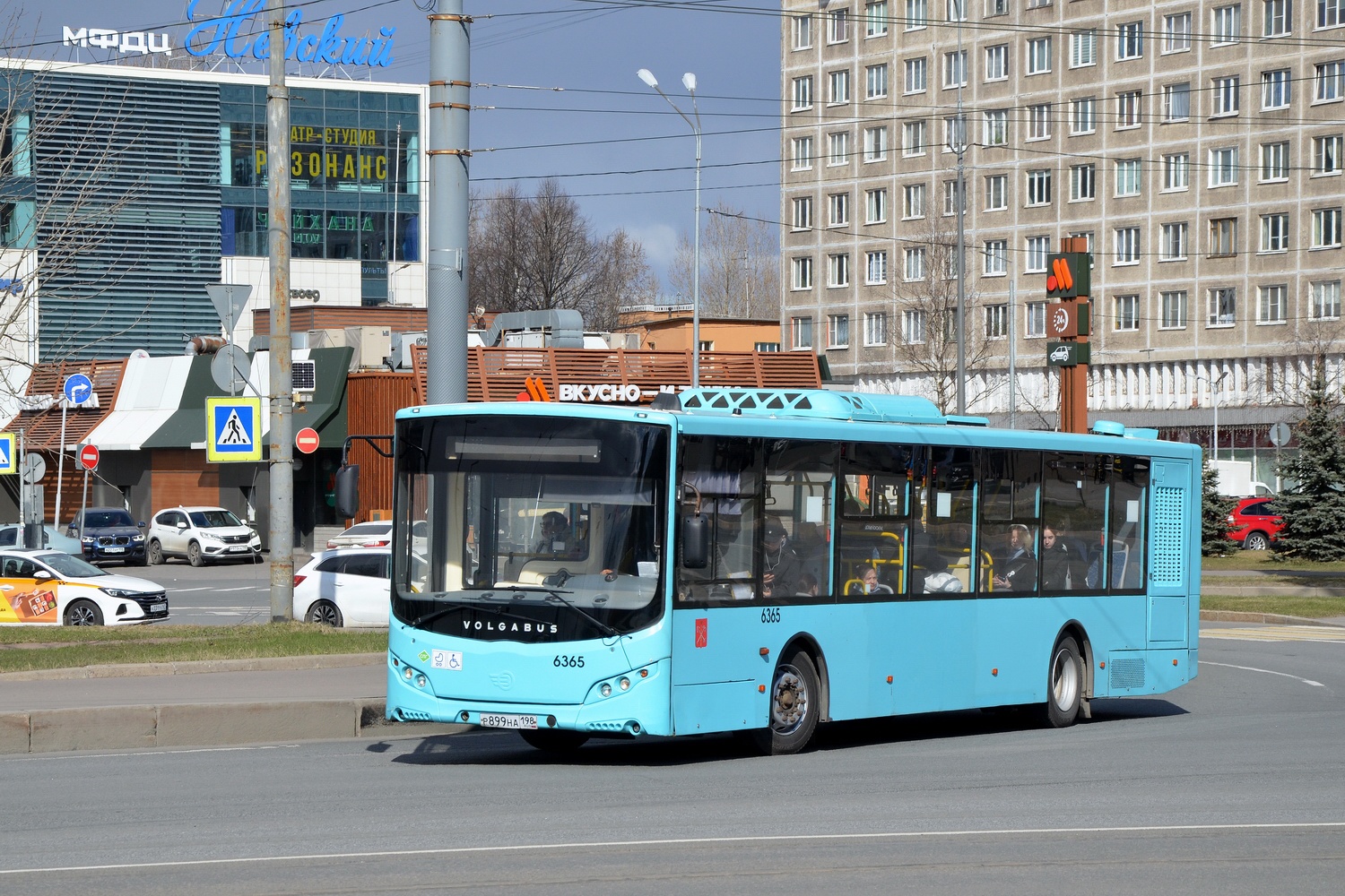 Санкт-Петербург, Volgabus-5270.G4 (LNG) № 6365
