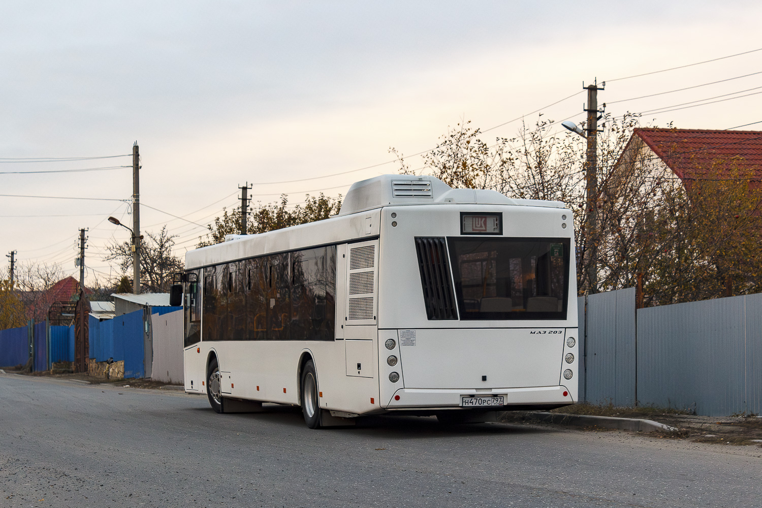 Саратовская область, МАЗ-203.047 № Н 470 РС 797