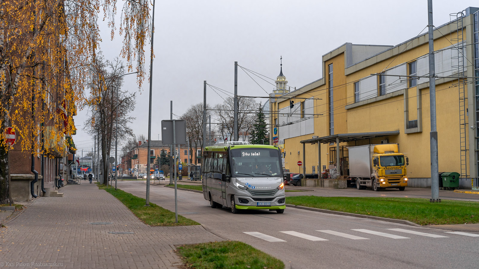 Латвия, Feniksbus FBI II 83M-E № 008