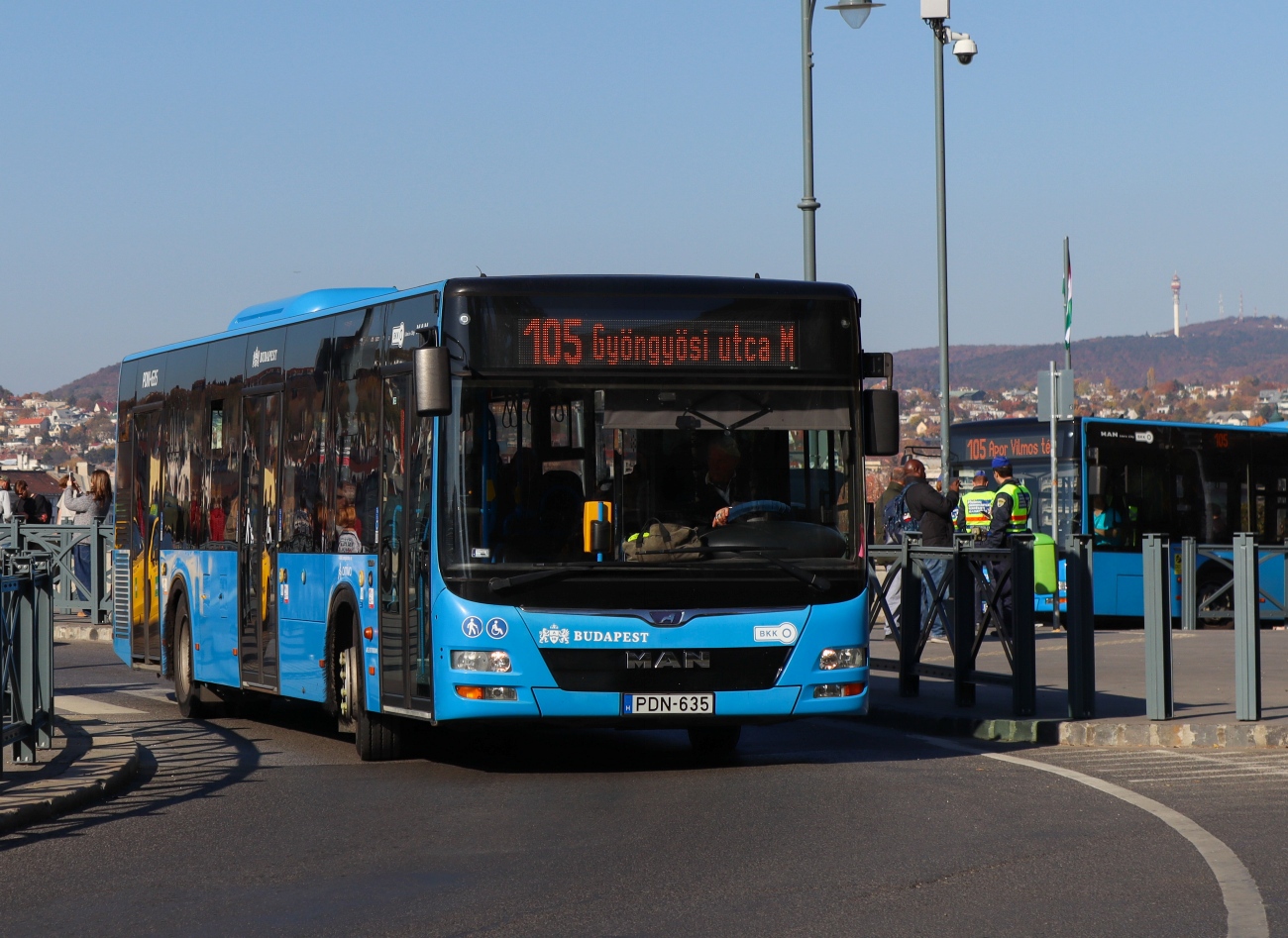 Венгрия, MAN A21 Lion's City NL283 № PDN-635