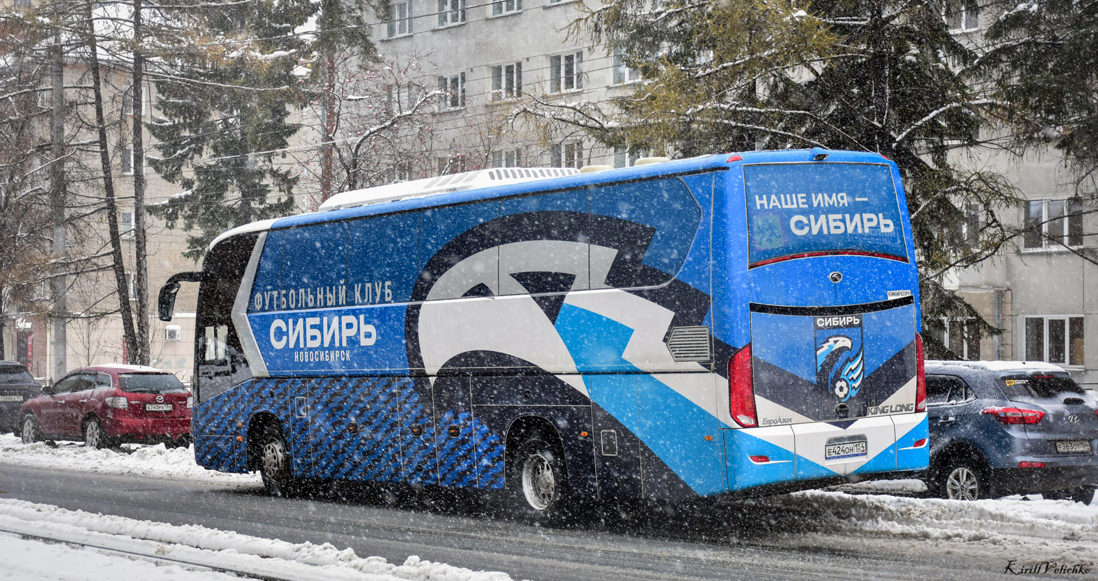 Новосибирская область, King Long XMQ6129Y № Е 424 ОН 154