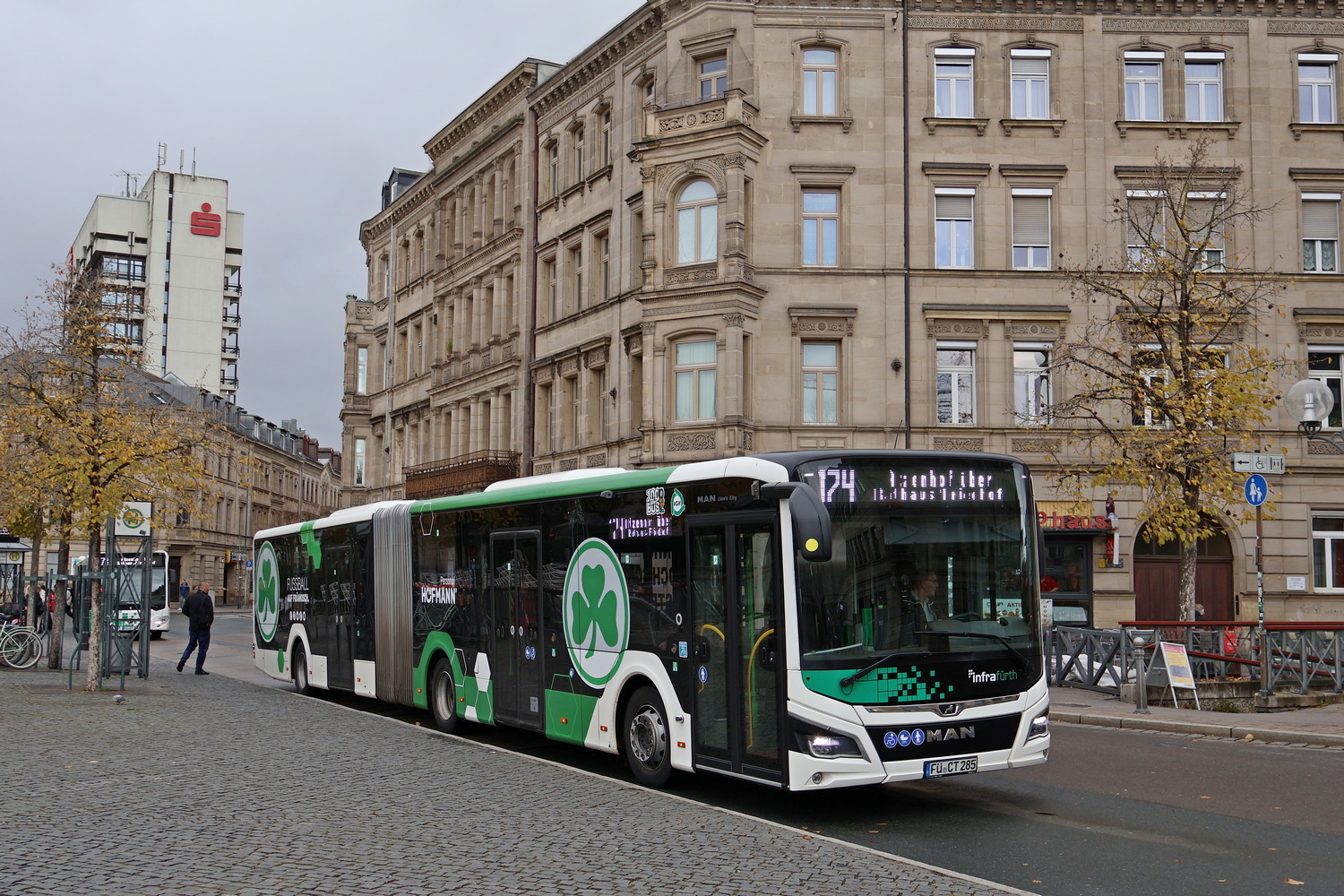 Бавария, MAN 18C Lion's City 18 NG330 EfficientHybrid № 285