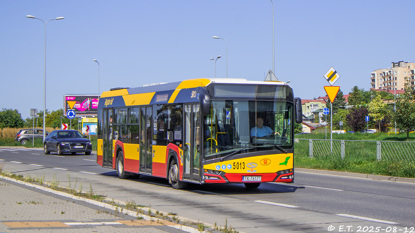 Польша, Solaris Urbino IV 12 hybrid № 5013