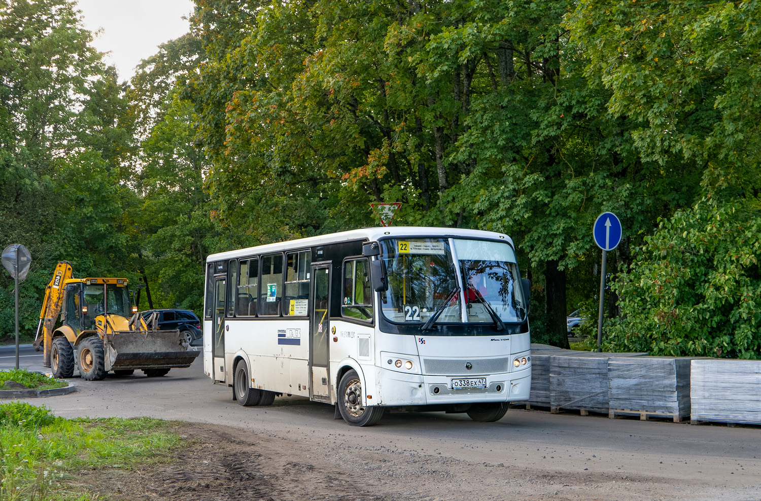 Ленинградская область, ПАЗ-320412-05 "Вектор" № О 338 ЕХ 47