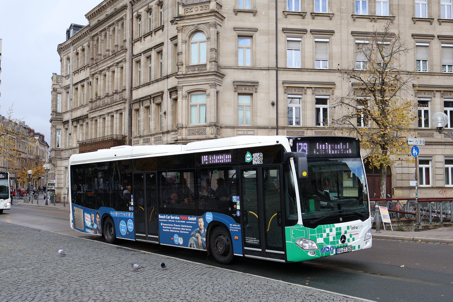 Бавария, Mercedes-Benz Citaro C2 LE hybrid № 362