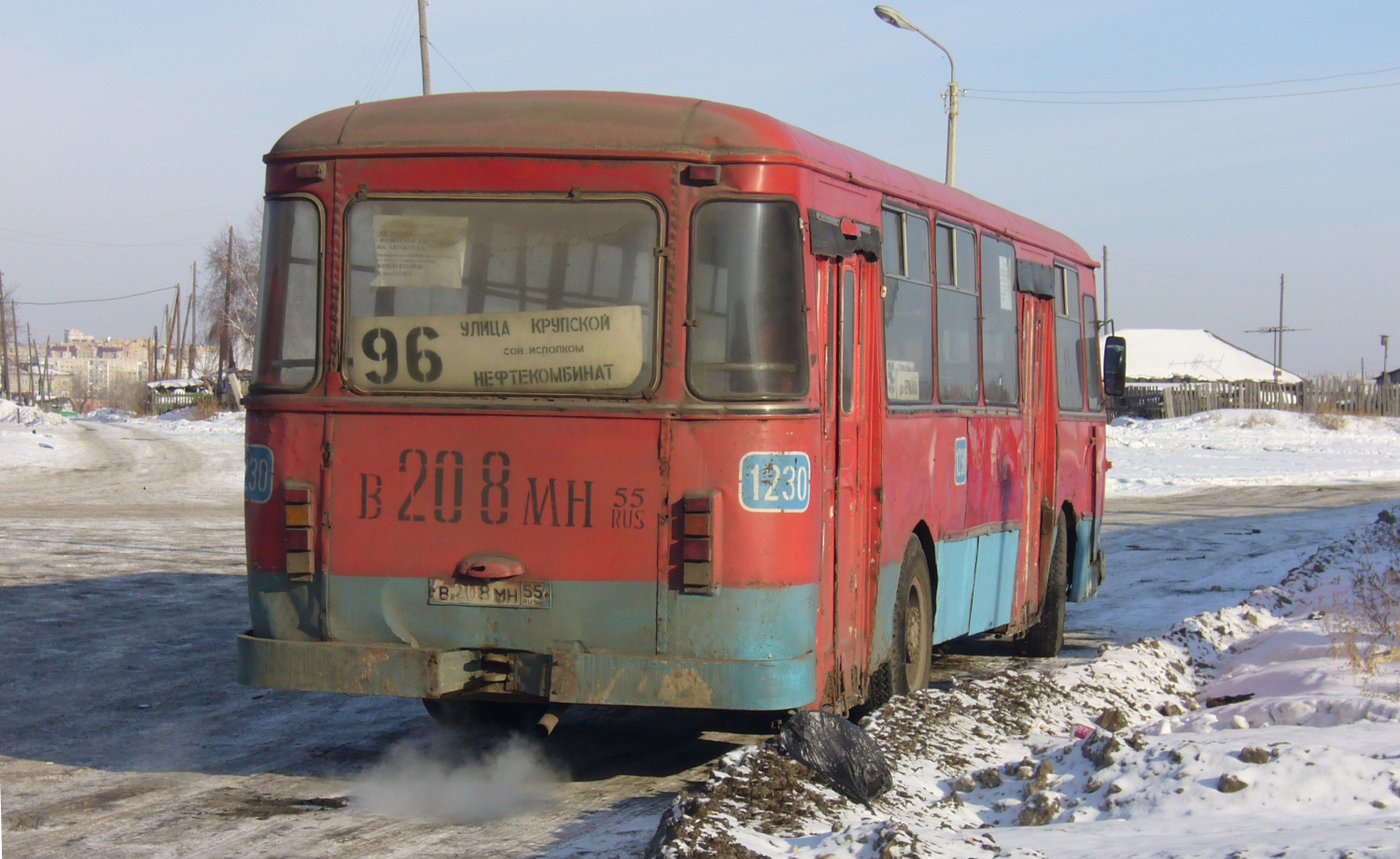 Омская область, ЛиАЗ-677М № 1230