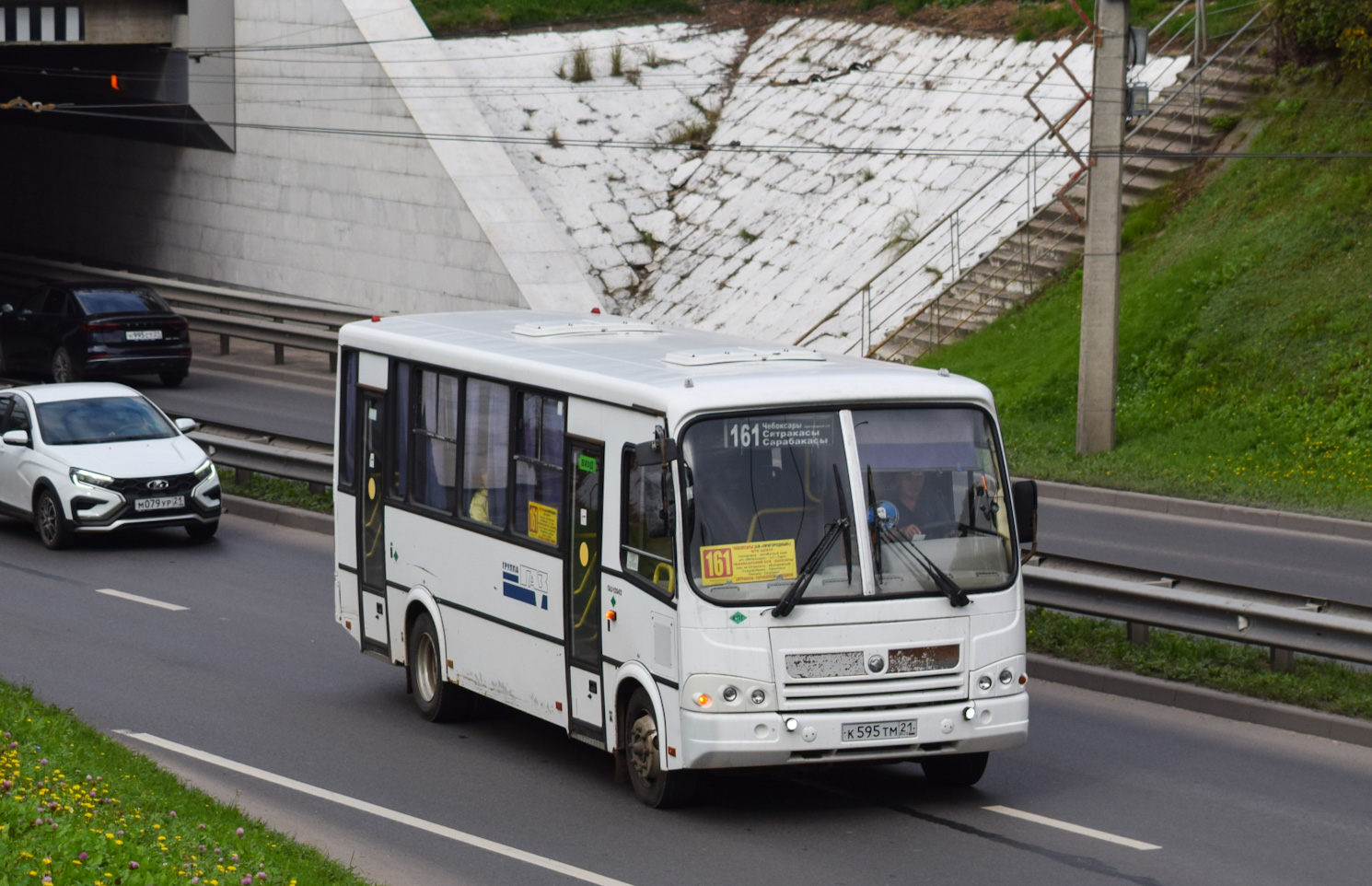 Чувашия, ПАЗ-320412-10 № К 595 ТМ 21