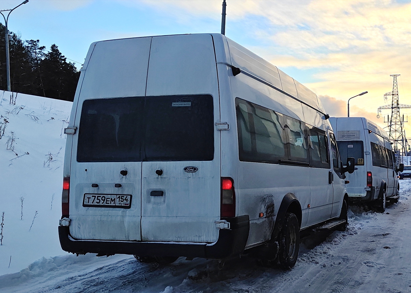 Новосибирская область, Нижегородец-222709  (Ford Transit) № Т 759 ЕМ 154