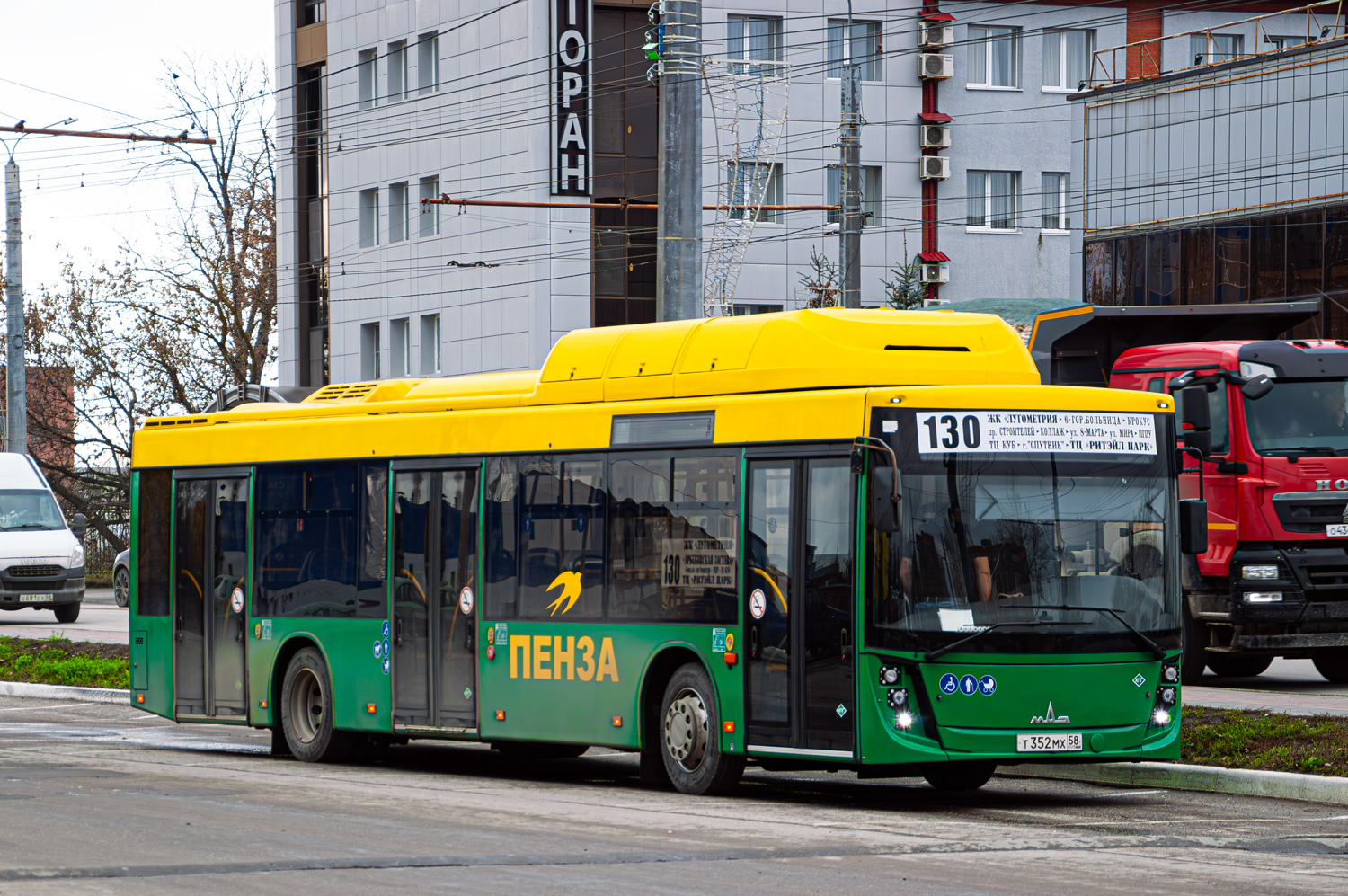 Пензенская область, МАЗ-203.948 № Т 352 МХ 58