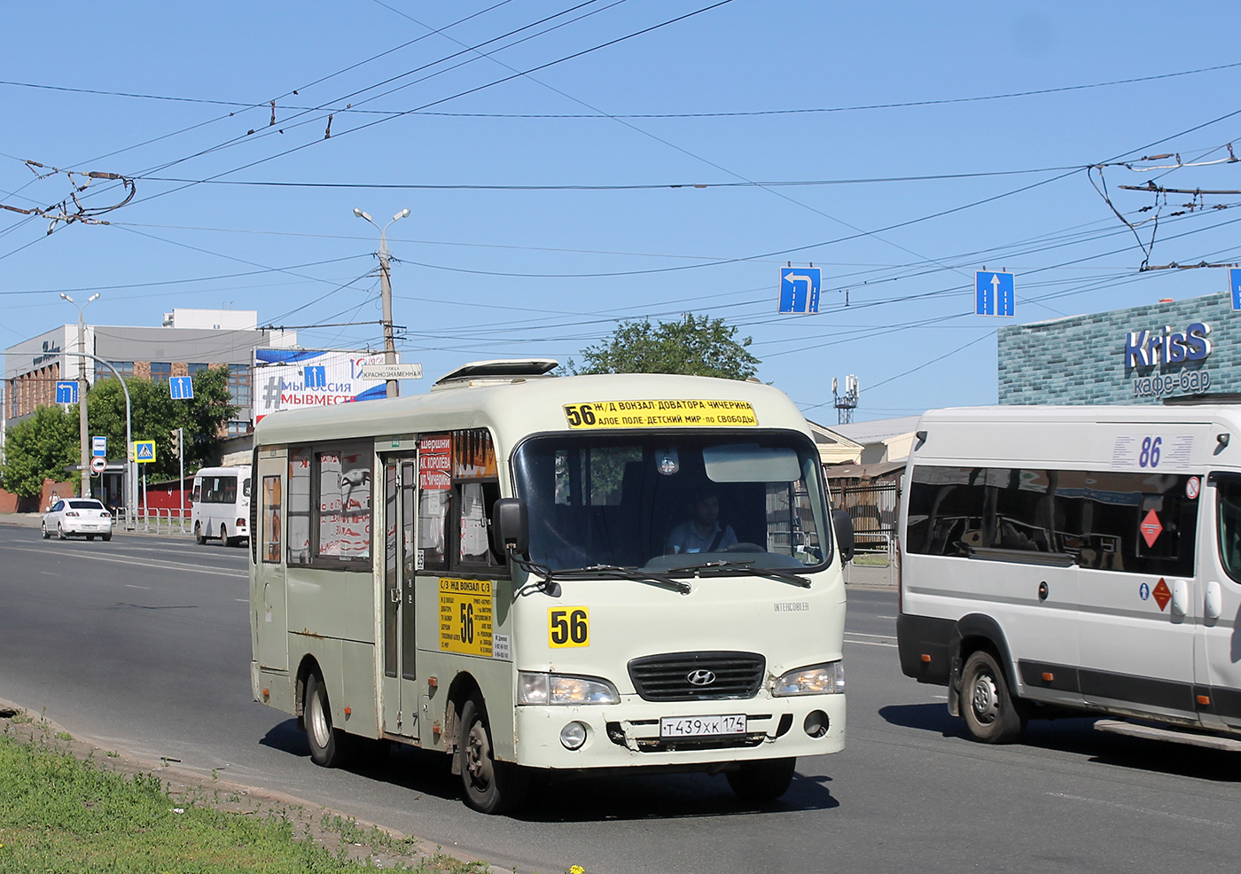 Челябинская область, Hyundai County SWB C08 (РЗГА) № Т 439 ХК 174