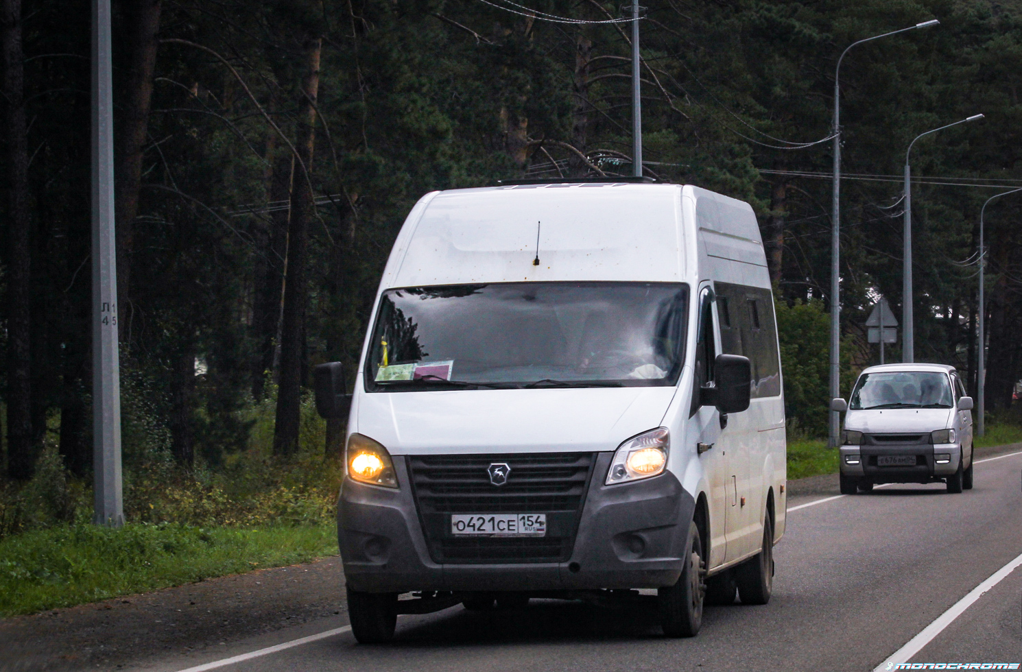 Novosibirsk region, GAZ-A65R32 Next # О 421 СЕ 154