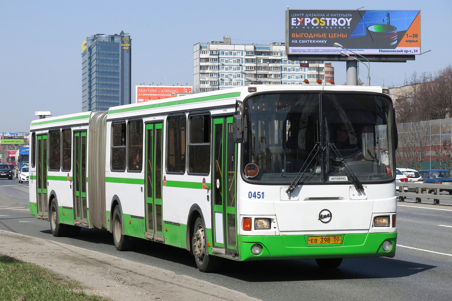 Московская область, ЛиАЗ-6212.01 № 0451