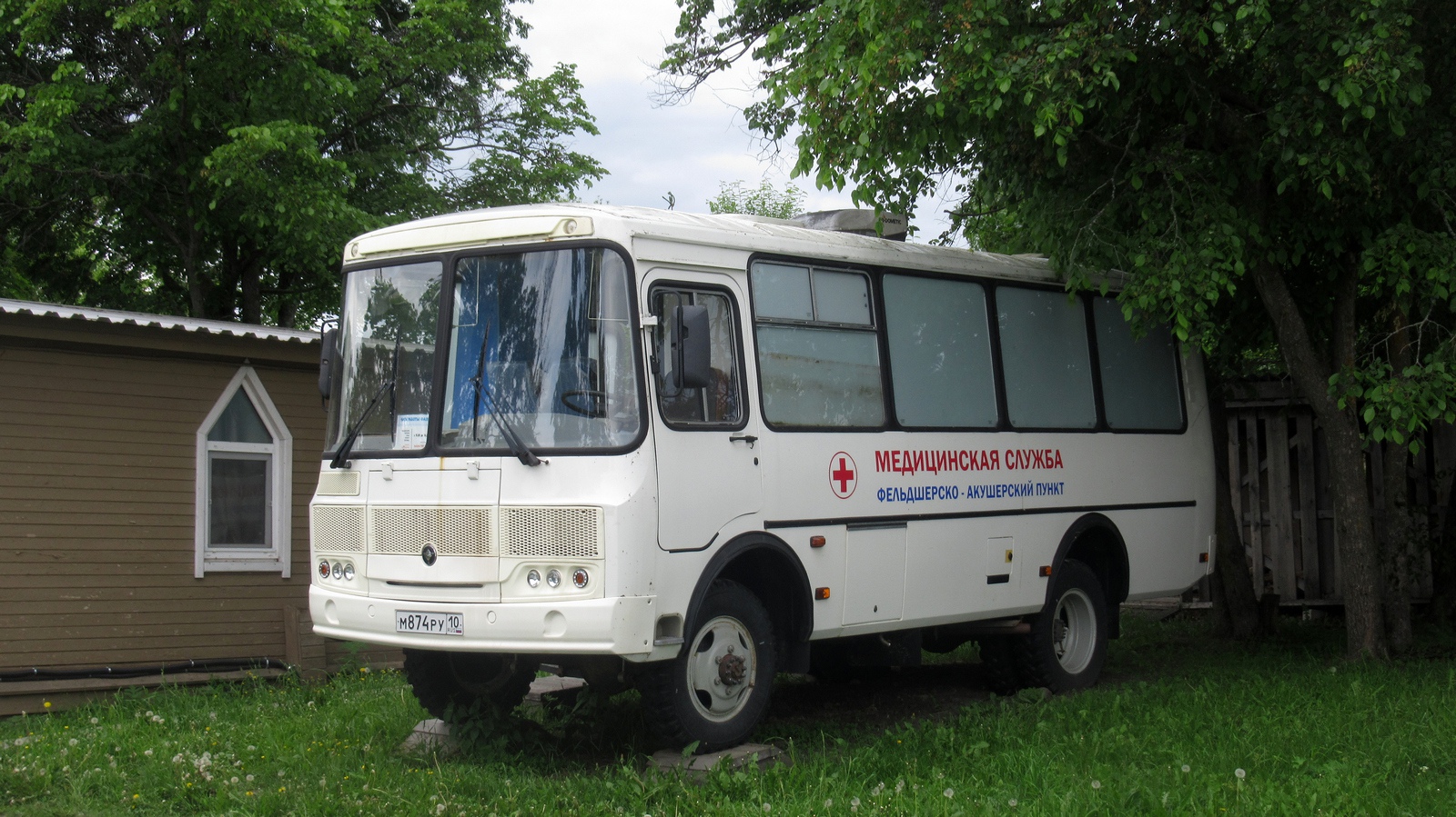 Карелия, ВМК303306 (ПАЗ-3206) № М 874 РУ 10