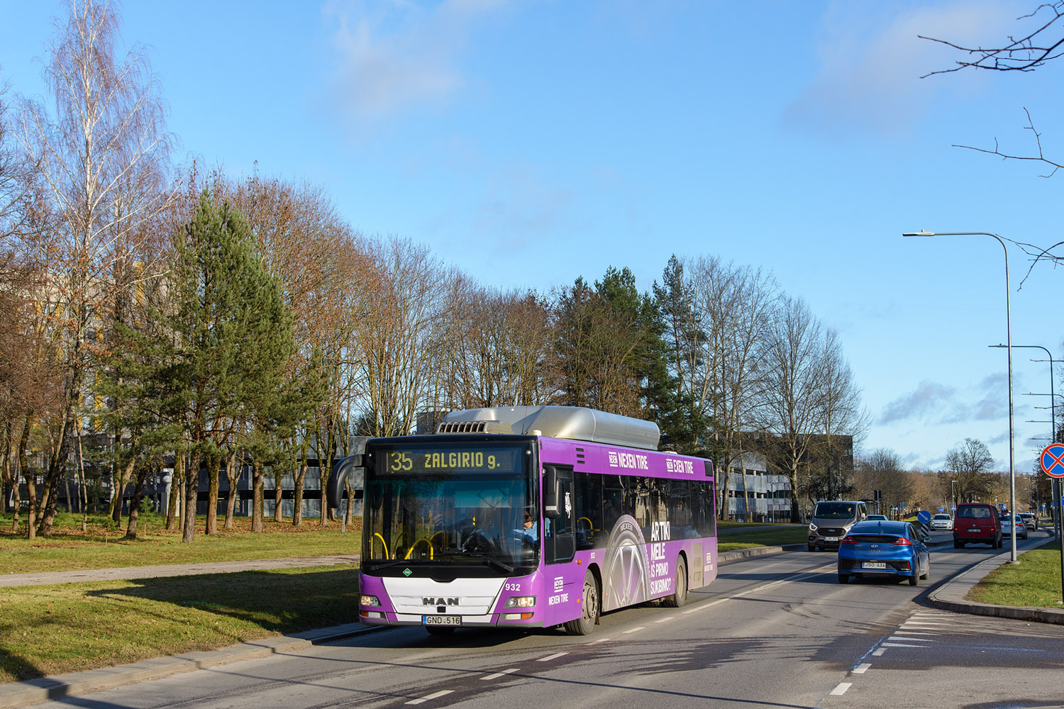 Литва, MAN A21 Lion's City NL273 CNG № 932