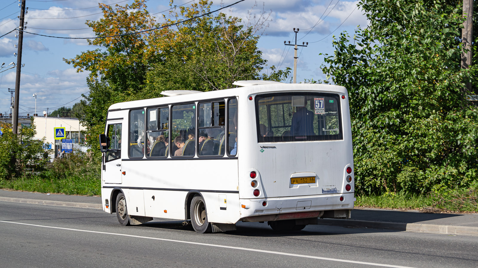 Свердловская область, ПАЗ-320302-08 "Вектор" № КА 152 66