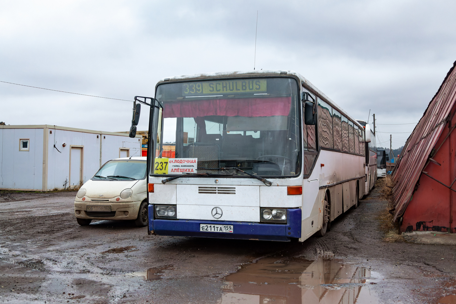 Пермский край, Mercedes-Benz O408 № Е 211 ТА 159