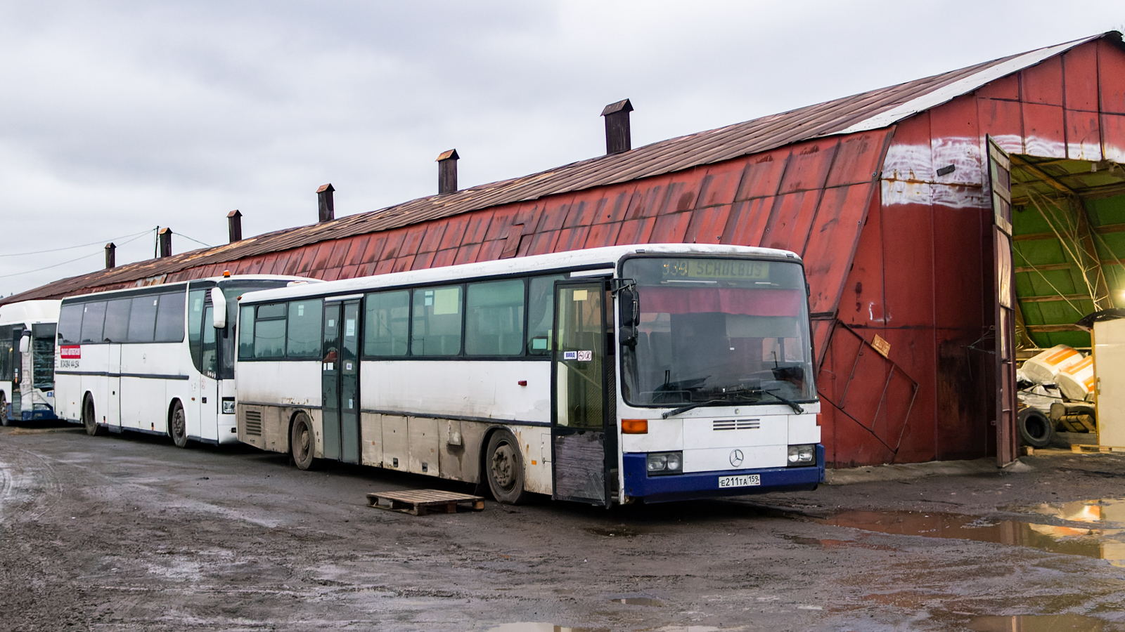 Perm region, Mercedes-Benz O408 Nr. Е 211 ТА 159