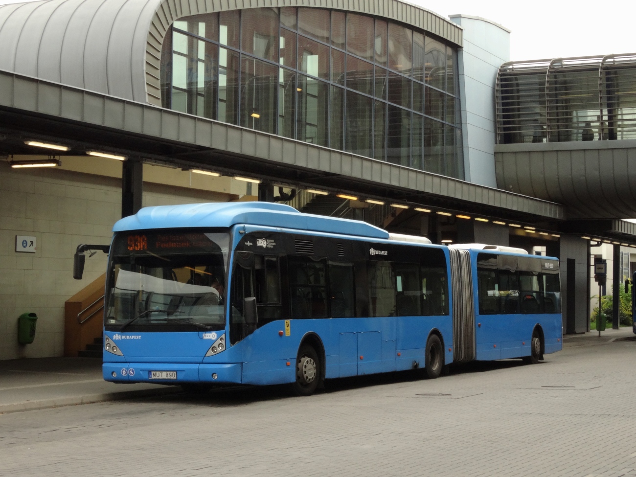 Венгрия, Van Hool New AG300 № MUT-890