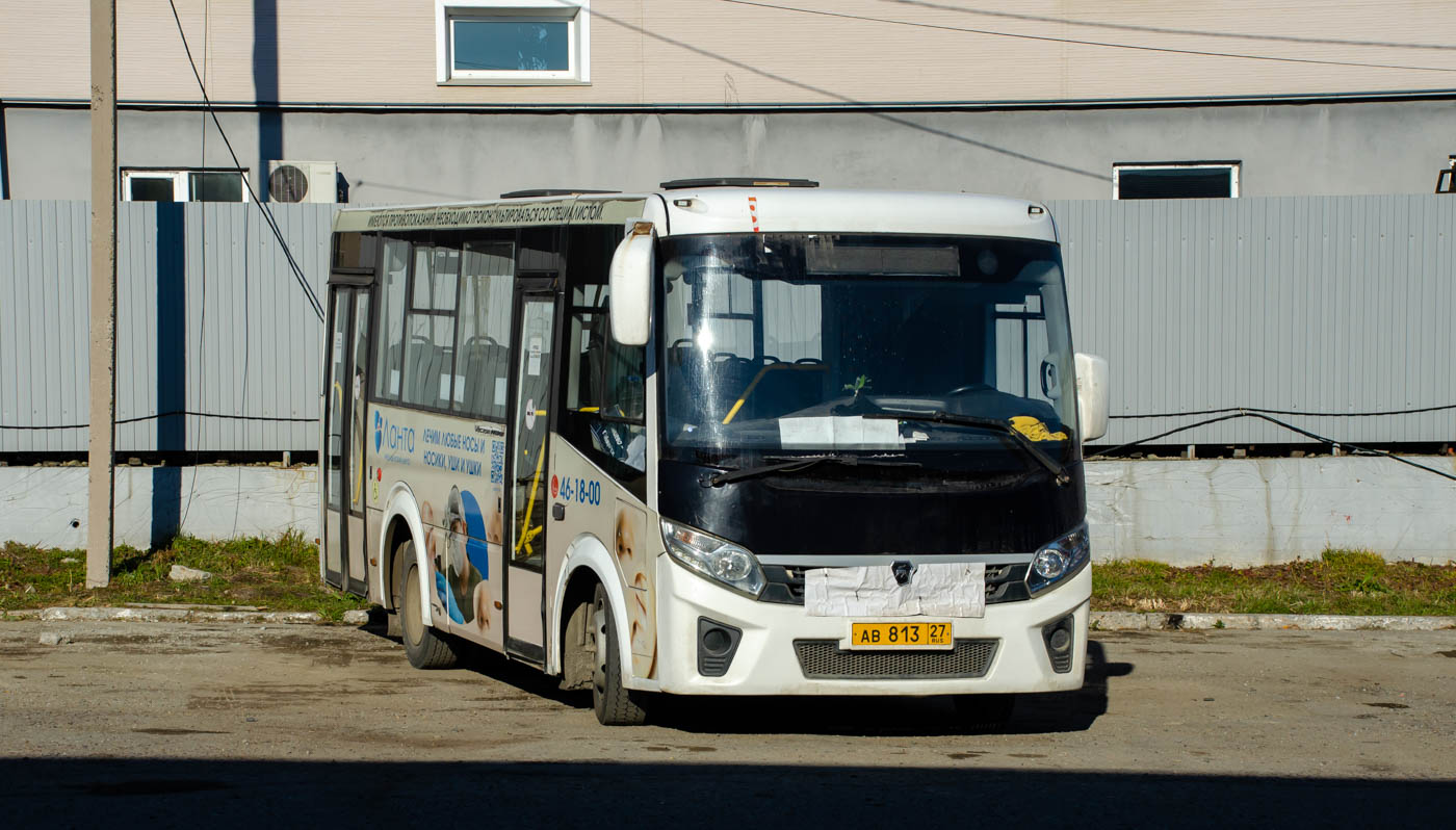 Хабаровский край, ПАЗ-320435-04 "Vector Next" № АВ 813 27
