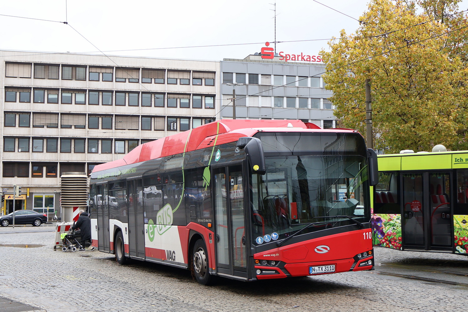 Бавария, Solaris Urbino IV 12 electric № 110