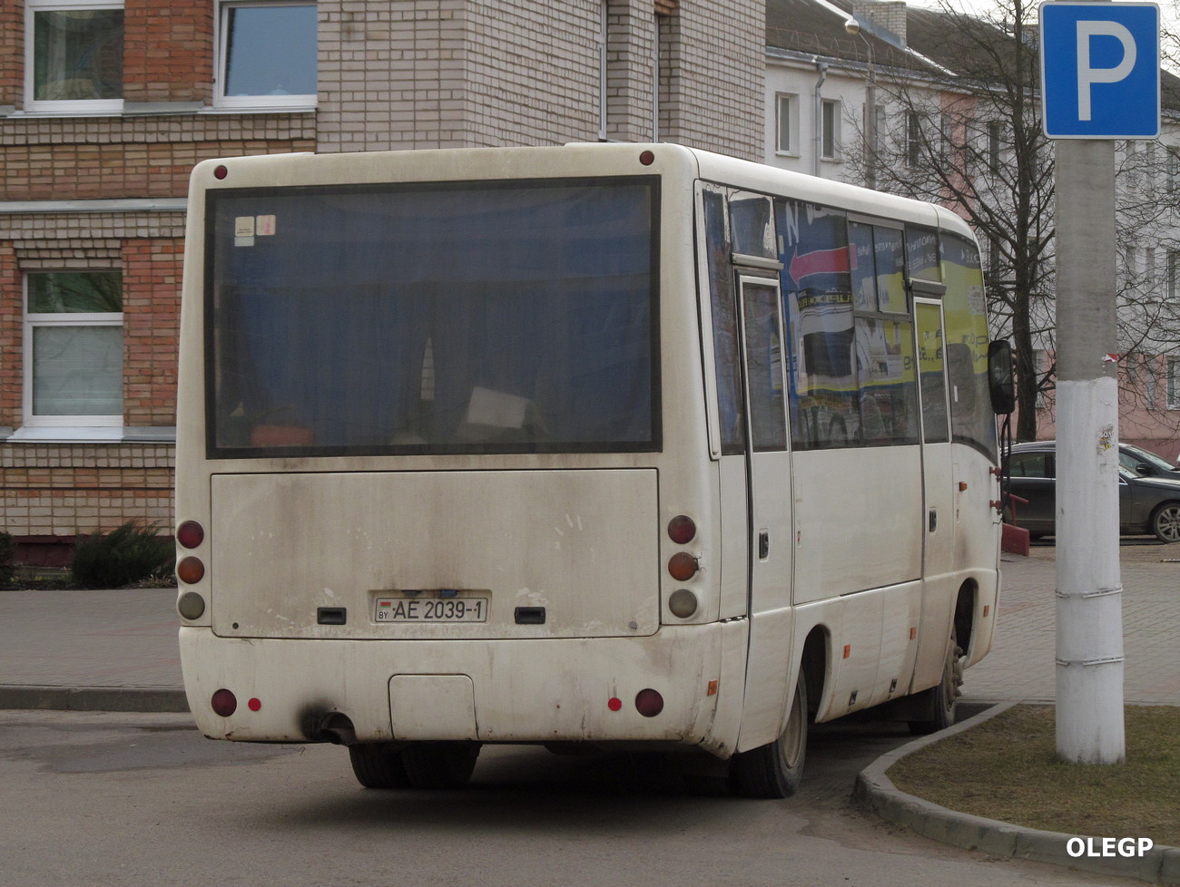 Брестская область, МАЗ-256.270 № АЕ 2039-1