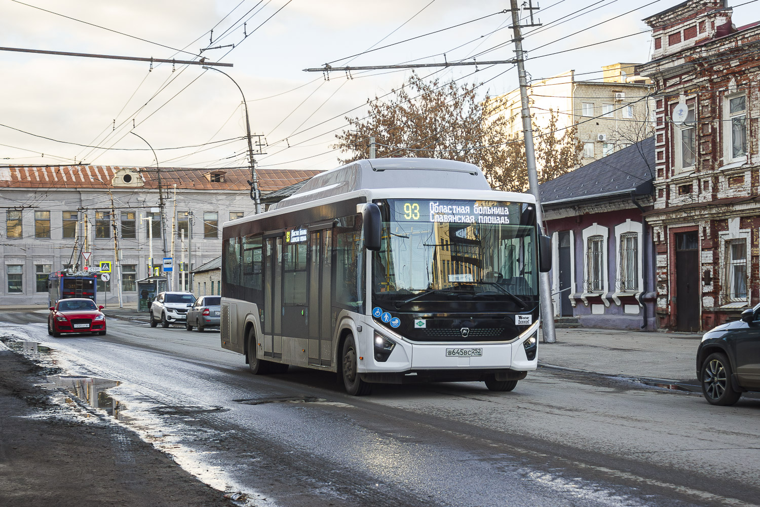 Саратовская область, ПАЗ-422320-14 Citymax 9 (CNG) № В 645 ВС 252