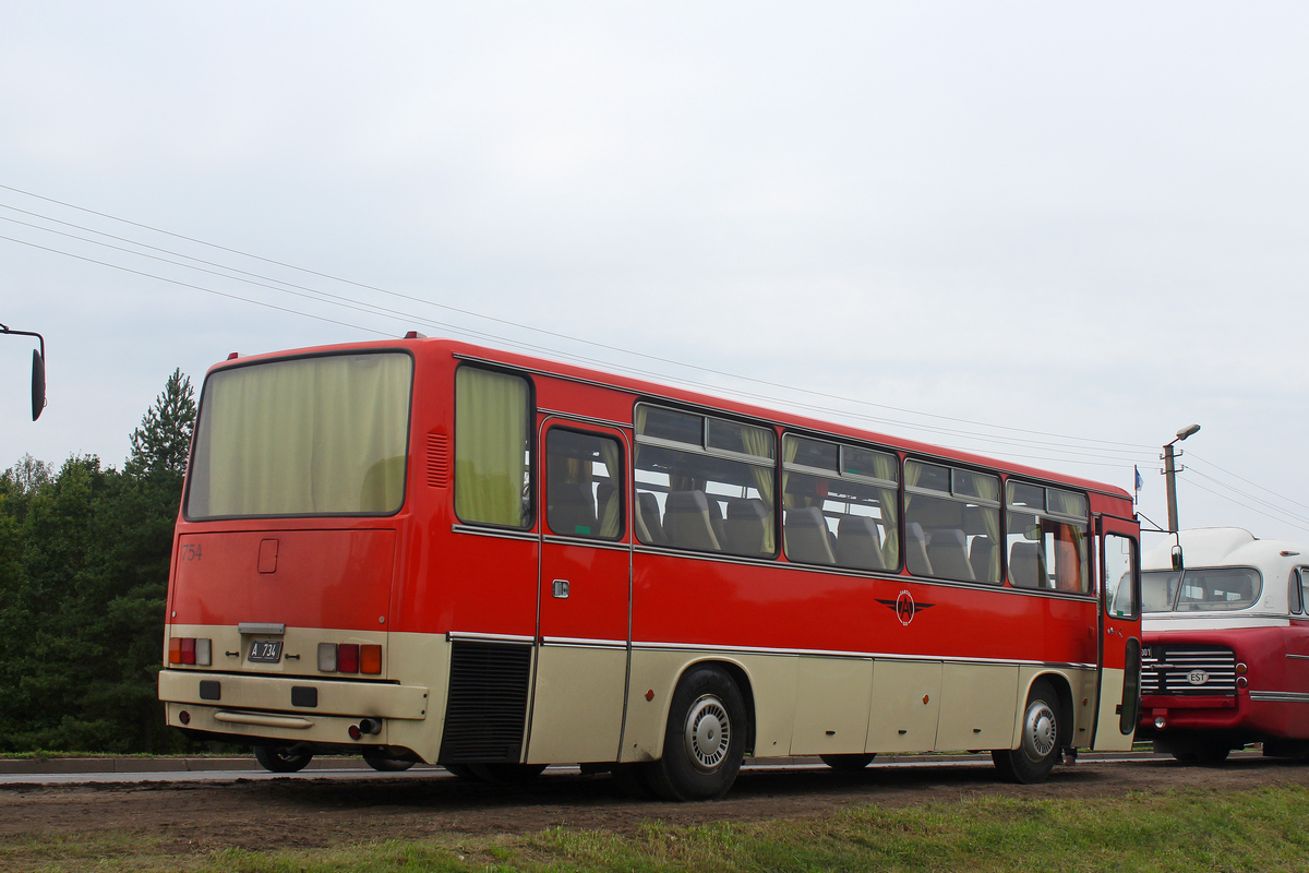 Эстония, Ikarus 256.54 № A 734; Литва — Baltijos kelias 35 | The Baltic Way 35
